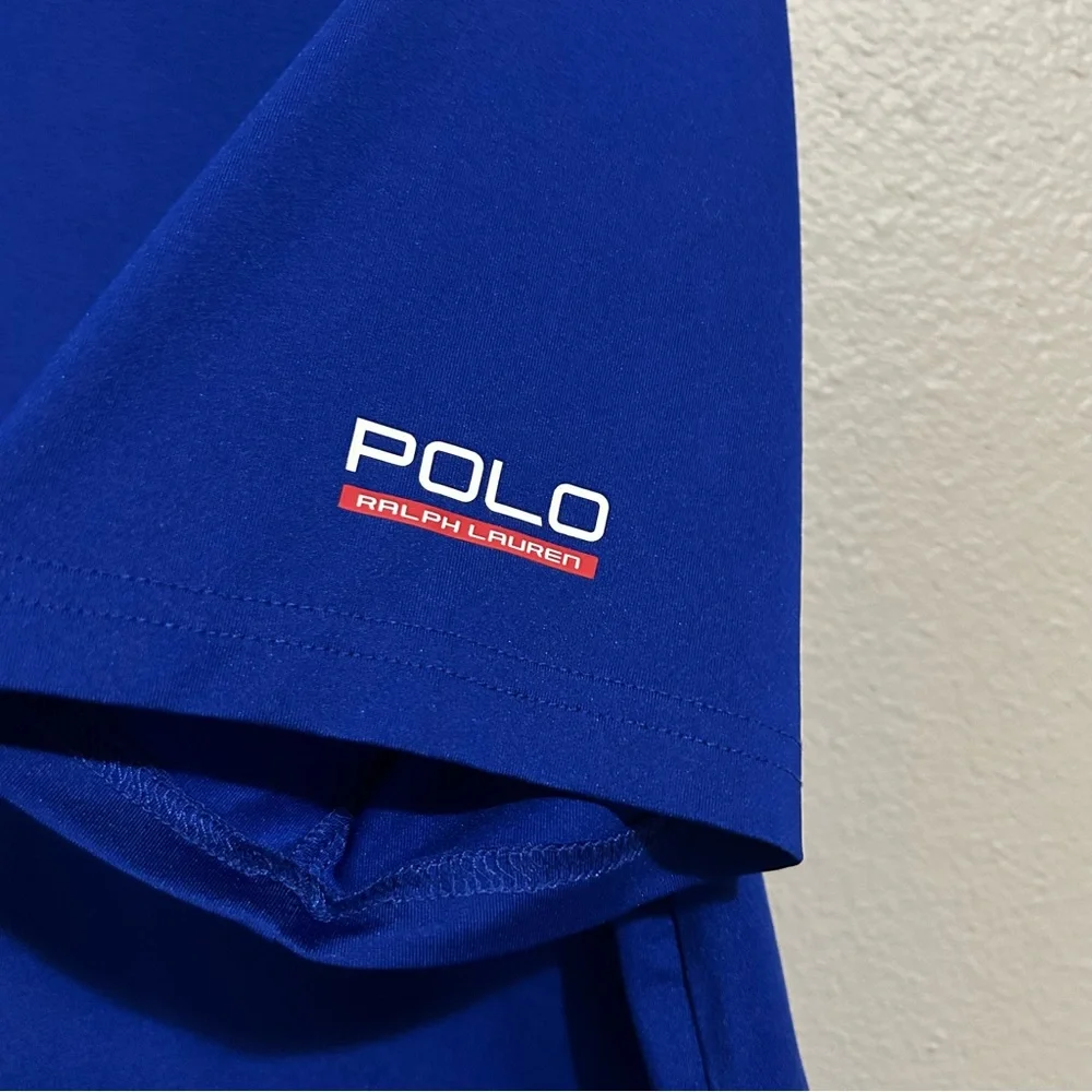 Polo Ralph Lauren Performance Jersey Polo Shirt Boys Size XL 18/20 - Picture 5 of 6